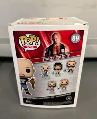 WWE Funko Pop 7/11 Stone Cold Steve Austin 89 Action Figure - Thumbnail 4