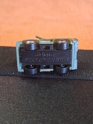 Majorette Micro 1989 Sonic Flashers Military Gun Truck Series #1317 Camo Silver - Thumbnail 6