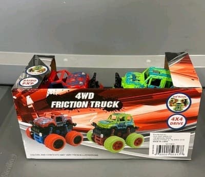 NIB Friction Monster Trucks Lot of 2 - Thumbnail 2