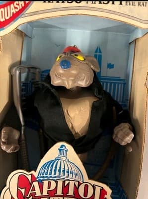 Capitol Critters Figure Ratso Nasty Vintage 1992 NEW - Thumbnail 6