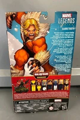 Marvel Legends X-Men Sabretooth BAF Bonebreaker Brand New Factory Sealed Hasbro - Thumbnail 3