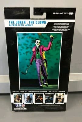 THE JOKER : THE CLOWN DC Multiverse BATMAN : THREE JOKERS SEALED Figure - Thumbnail 3