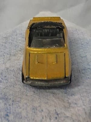 Vtg Hot Wheels Redline Custom Firebird Gold *READ* Actual Mod Diff Chevy Bottom - Thumbnail 5