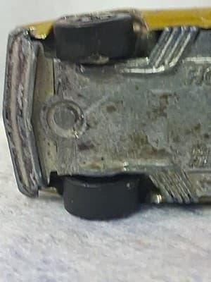 Vtg Hot Wheels Redline Custom Firebird Gold *READ* Actual Mod Diff Chevy Bottom - Thumbnail 11