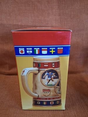 1988 Seoul Olympics Anheuser-Busch Budweiser Beer Stein Mug New In The Box - Thumbnail 3