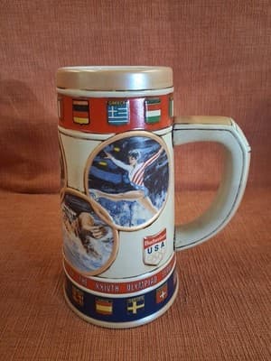 1988 Seoul Olympics Anheuser-Busch Budweiser Beer Stein Mug New In The Box - Thumbnail 5