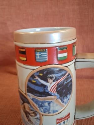 1988 Seoul Olympics Anheuser-Busch Budweiser Beer Stein Mug New In The Box - Thumbnail 6