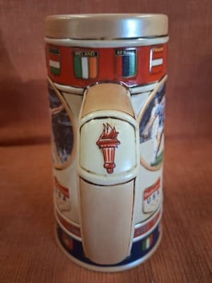 1988 Seoul Olympics Anheuser-Busch Budweiser Beer Stein Mug New In The Box - Thumbnail 8