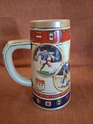 1988 Seoul Olympics Anheuser-Busch Budweiser Beer Stein Mug New In The Box - Thumbnail 9