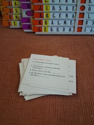 Vintage 1978 Parker Brothers Punch Line Word Game Complete - Thumbnail 12