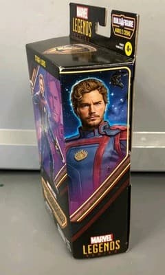 Marvel Legends Star Lord BAF Cosmo Hasbro NIB Guardians Vol 3 Action Figure - Thumbnail 2