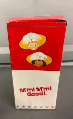 Campbell's Soup Kids Bobblehead Doll Blonde Boy Chef In Box New - Thumbnail 4