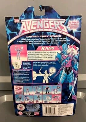 Kang Avengers Animated Toy Biz 1999 Unopened Collectible Action Figure, Rare - Thumbnail 2