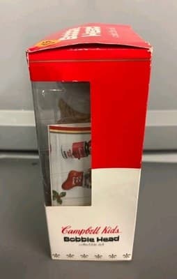 Campbell's Soup Kids Bobblehead Doll Blonde Boy Chef In Box New - Thumbnail 3