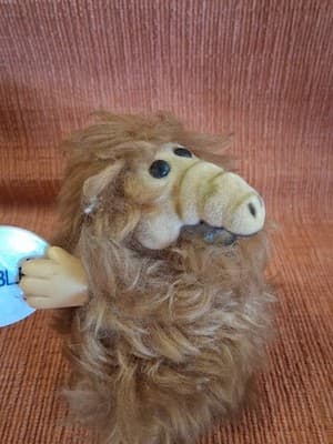 Rare Russ ALF Alien Life Form Vintage Clip On Finger Hugger Toy 1980's - Thumbnail 7