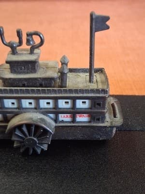 Mark Twain Steamboat Diecast Metal Pencil Sharpener - Thumbnail 7