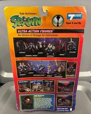 Spawn Badrock Action Figure Blue Youngblood New Deluxe Edition 1995 McFarlane - Thumbnail 2