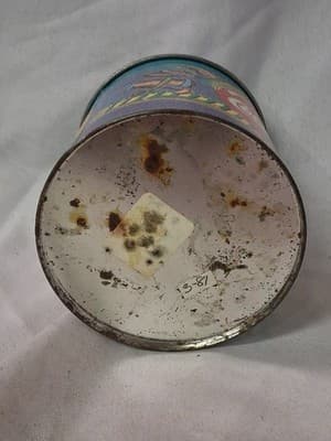 T1 Vintage Always Coca Cola Rainbow Metal Round 5" Tin 1997 - Thumbnail 5