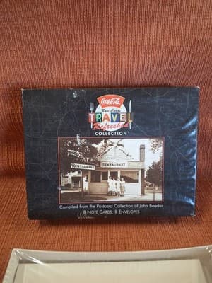 Coca Cola Note Card Collection 1920-1940 Travel Refreshed John Baeder NIB - Thumbnail 2