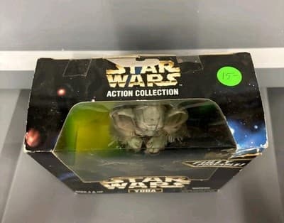 Vintage 1997 ~ Star Wars Action Collection ~ 5" Yoda New - Thumbnail 2