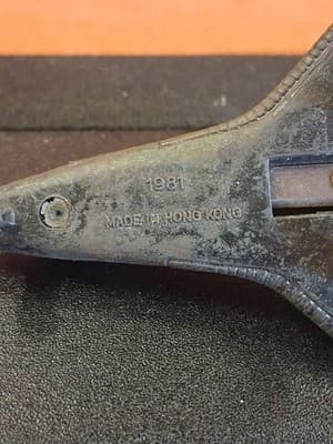 Space Shuttle Die Cast Metal Collectible Pencil Sharpener 1981 Columbia Black - Thumbnail 10
