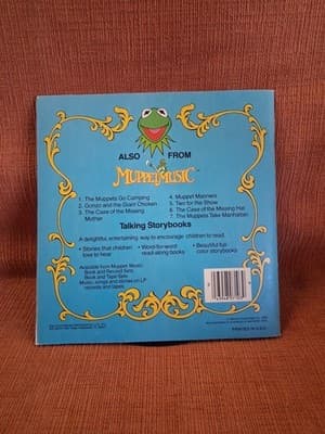 The Muppets Take Manhattan by H.B. Gilmour vinyl record and book 1984 7" 33rpm - Thumbnail 5