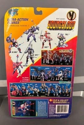 McFarlane Toys Youngblood Series 1 Shaft Action Figure MOC Rob Liefeld MIB - Thumbnail 2