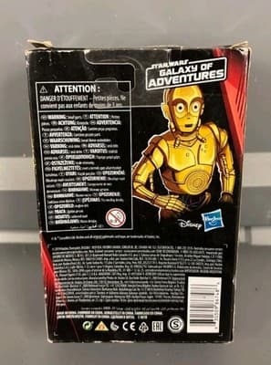 Star Wars Galaxy of Adventure C-3P0 Droid Demolition Hasbro 4.5" Figure New - Thumbnail 2