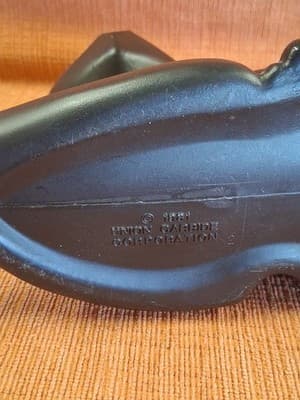 Union Carbide Black Cat Bank-Plastic 1981 Giveaway Promo "Save With The Cat" - Thumbnail 9
