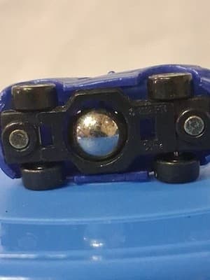 Playmates Speedeez Micro Size Roller Ball Dodge Viper Blue 2002. - Thumbnail 5