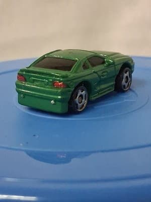 Playmates Speedeez Micro Size Roller Ball Ford Mustang Gt Green 2002 - Thumbnail 4