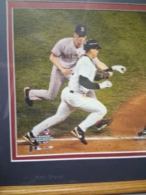 BOSTON RED SOX 2004 League Championship Series 8 x 10" Arod Arroyo Framed - Thumbnail 4