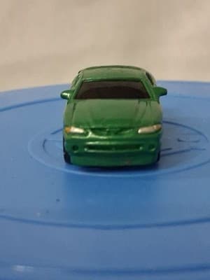 Playmates Speedeez Micro Size Roller Ball Ford Mustang Gt Green 2002 - Thumbnail 3