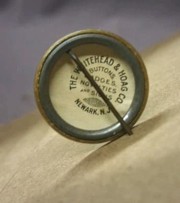 1920s Vintage George Washington 1" Pin Back - Rare - Thumbnail 2