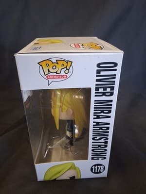 Funko Pop Fullmetal Alchemist #1178 Oliver Mira Armstrong - Thumbnail 4