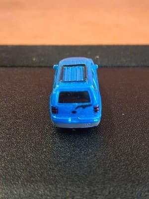 Vintage 2003 Playmates Speedeez SUV Roller Ball Car Micro Blue Ford Explorer - Thumbnail 4
