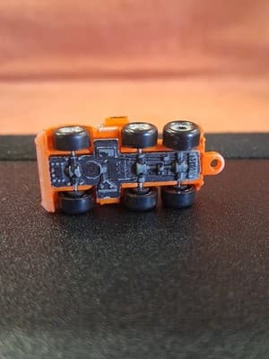 Micro Machines Orange Semi Tractor Trailer - Thumbnail 6