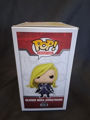 Funko Pop Fullmetal Alchemist #1178 Oliver Mira Armstrong - Thumbnail 2