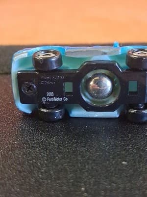 Vintage 2003 Playmates Speedeez SUV Roller Ball Car Micro Blue Ford Explorer - Thumbnail 6