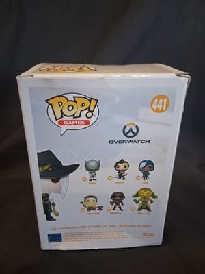 Overwatch: ASHE (441) Funko POP, POP! Games Box Dmg - Thumbnail 3
