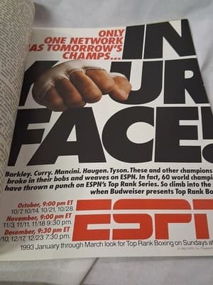 The Ring Magazine December 1992 George Foreman vs. Tommy Morrison Cover - Thumbnail 4