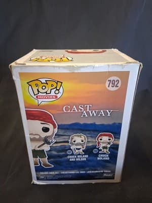 Funko POP! Movies: Cast Away- Chuck Noland Box Dmg (Target Exc) #792 - Thumbnail 3