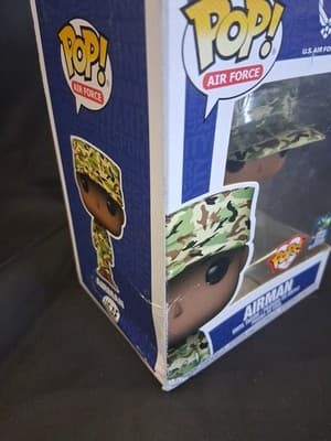 FUNKO POP! MILITARY: Air Force Female 2 - Camo [New Toy] Vinyl Figure - Thumbnail 2