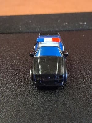 Very Rare- Micro Machines, Hasbro, Police Chevy - Chevrolet 80’s Camaro Coupe - Thumbnail 3