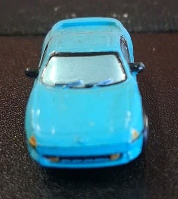 Micro Machines Toyota MR2 90's (Second Gen) Cyan Blue MR-2 Sports Car Vintage - Thumbnail 3