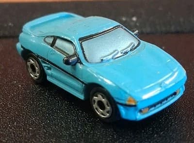 Micro Machines Toyota MR2 90's (Second Gen) Cyan Blue MR-2 Sports Car Vintage - Thumbnail 2
