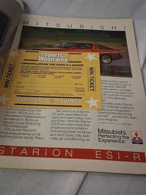 Vintage Sports Illustrated Magazine - "King Mike" - August 10, 1987 - Thumbnail 7