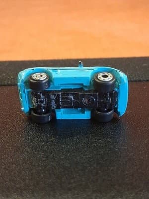Micro Machines Toyota MR2 90's (Second Gen) Cyan Blue MR-2 Sports Car Vintage - Thumbnail 8