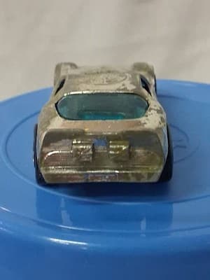 1977 Hot Wheels Pontiac Firebird Funny Car 20th Anniversary Silver Chrome - Thumbnail 5