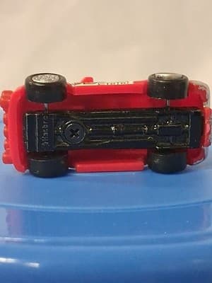 Vintage Micro Machines AP Rally Car Red & White 2002 Hasbro HMM - Thumbnail 6